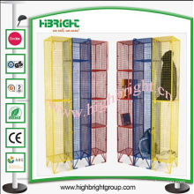 UK Coloured Mesh Lockers for Storage